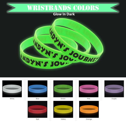 Custom Silicone Bracelets with Your Message | Personalized Rubber Bracelets | Promotional Silicone Bands Custom for Events & Branding Bulk