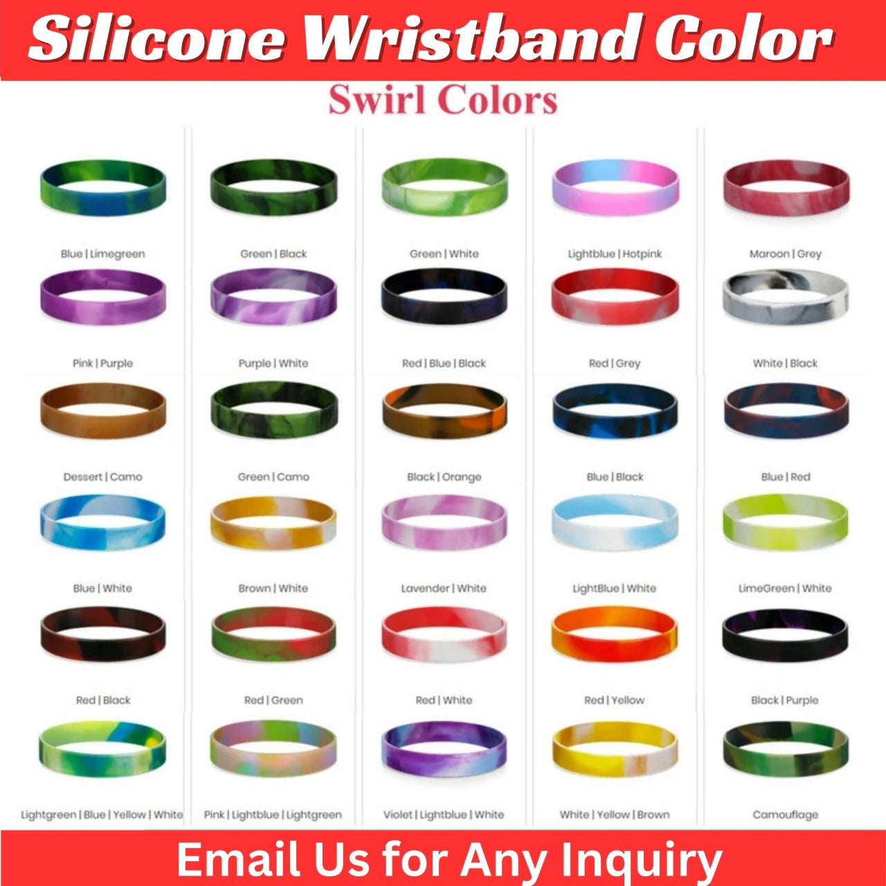 Swirl colors