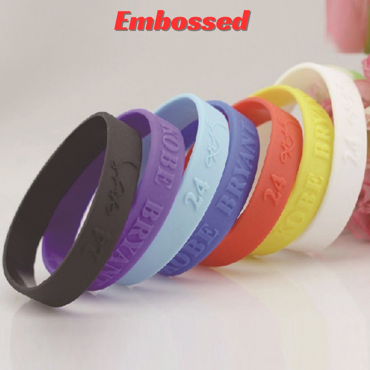 embossed