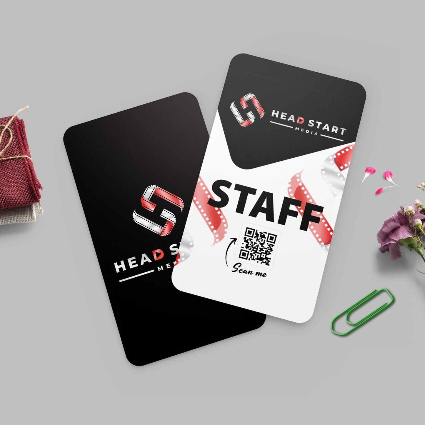 Custom Personalized  Staff VIP Membership Entrance Card with Logo